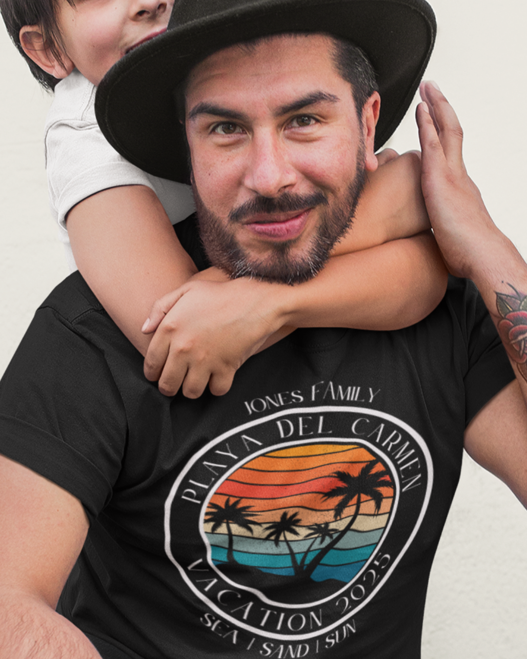 Custom "Tropical Vacation" T-Shirt | Personalized Unisex Tee