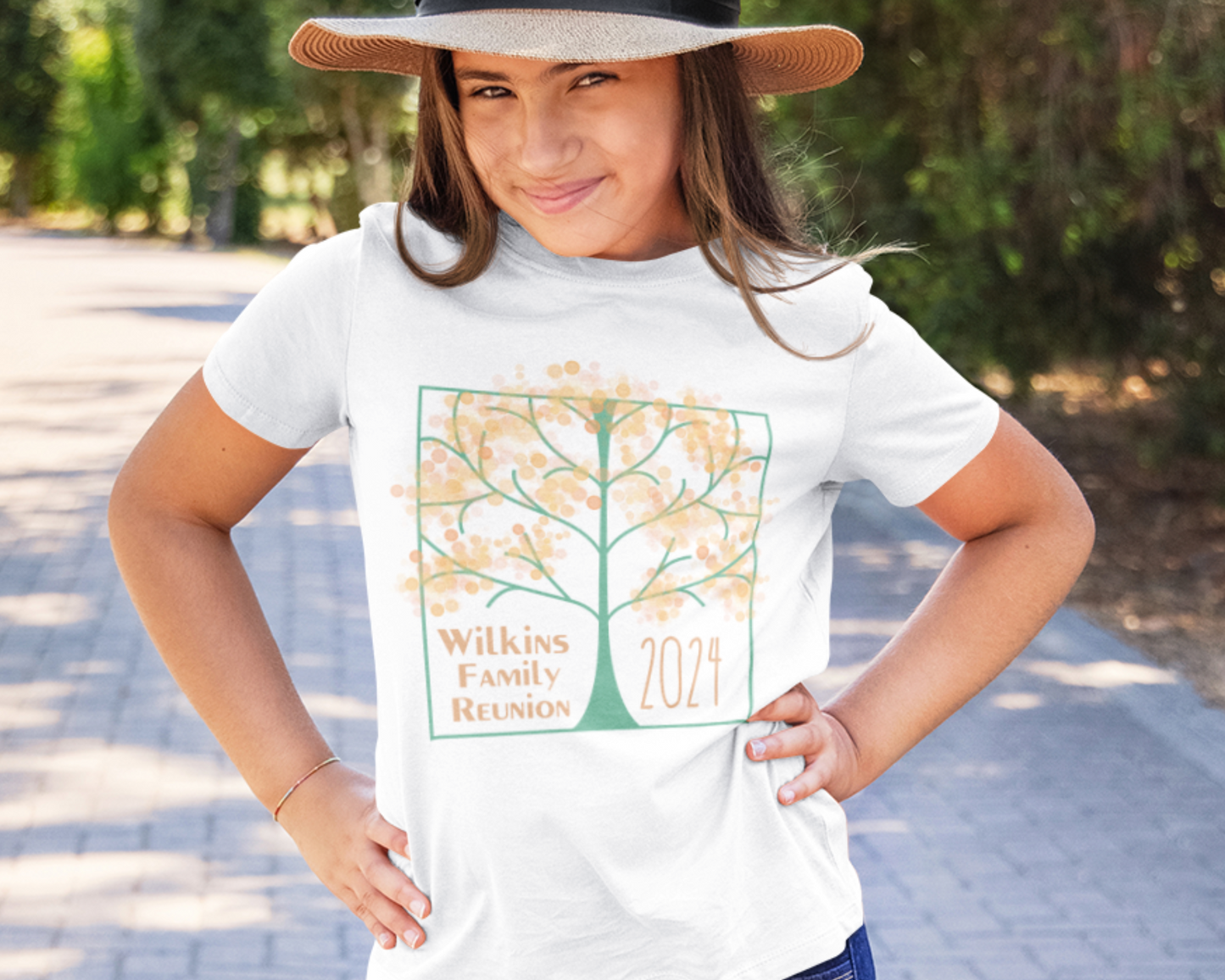 Youth "Family Tree" Custom T-Shirt | Personalized Unisex Apparel