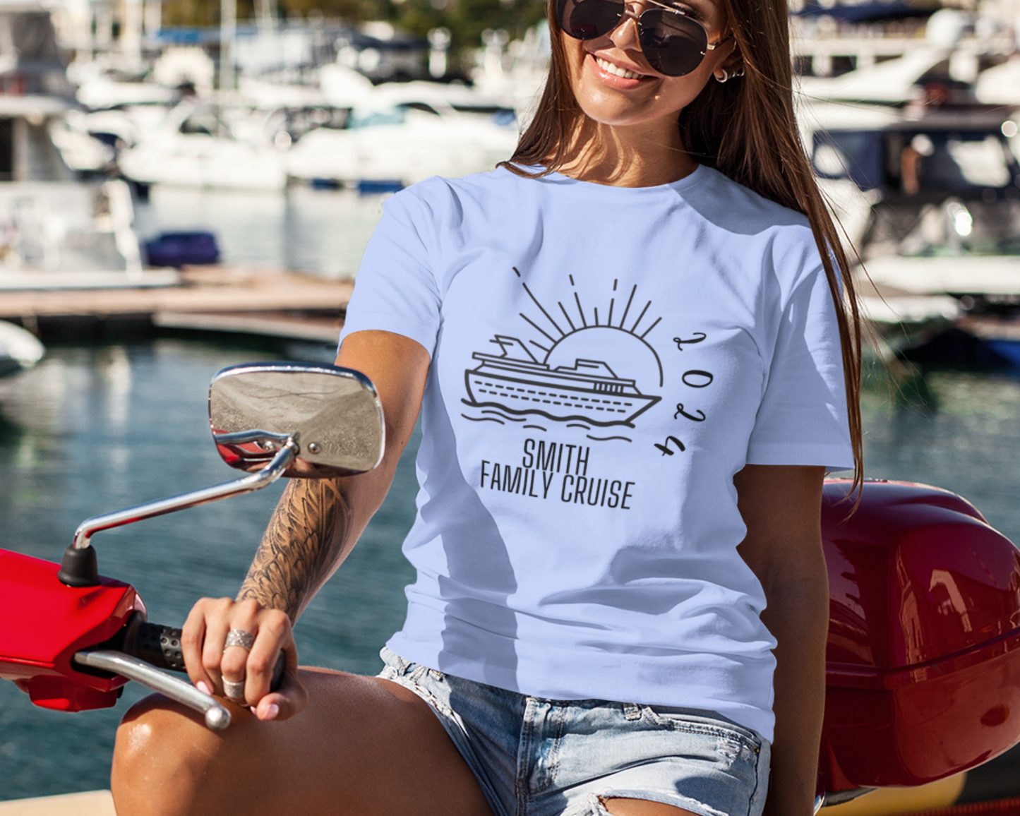 Custom Family Cruise T-Shirt | Personalized Unisex Apparel