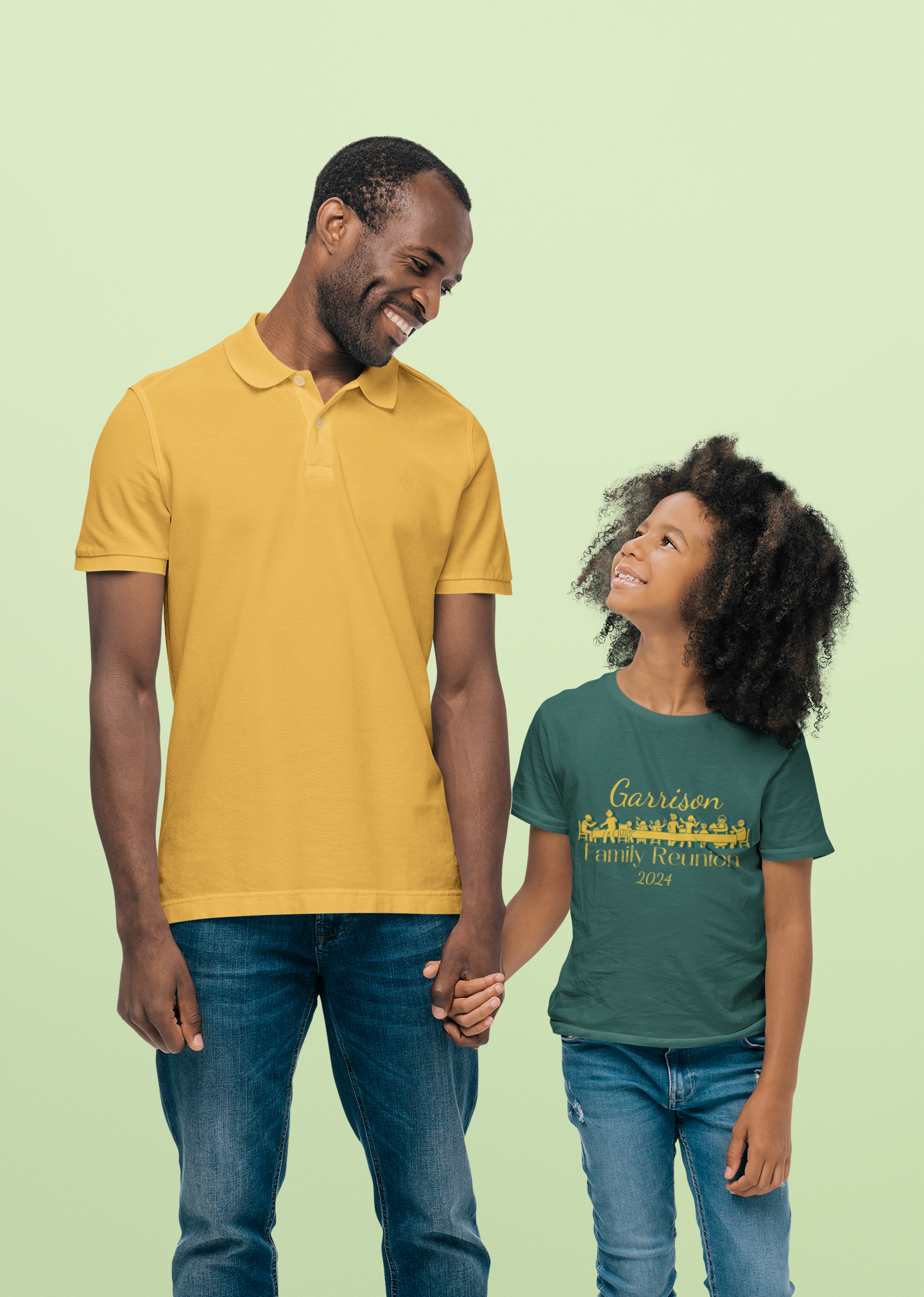 Youth "Golden Gathering" Custom T-Shirt | Personalized Unisex Tee