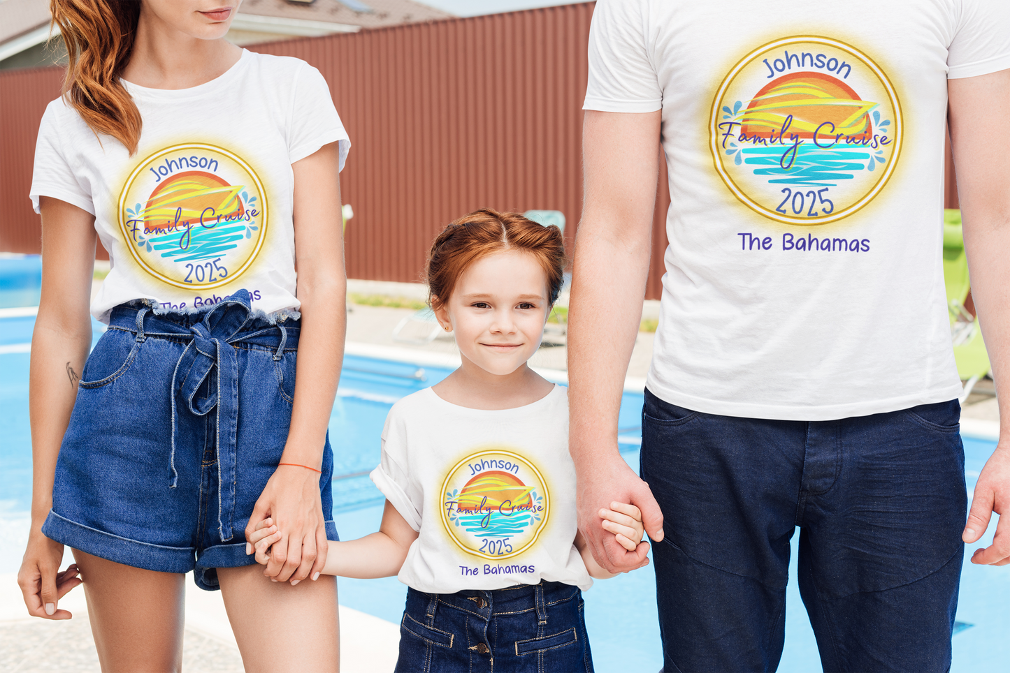 Youth "Neon Cruise" Custom T-Shirt | Personalized Unisex Tee