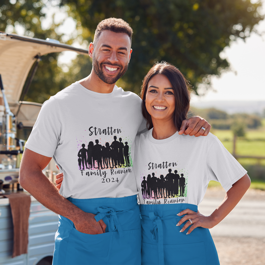 Custom 'Radiant Family' Reunion T-Shirt | Personalized Unisex Apparel