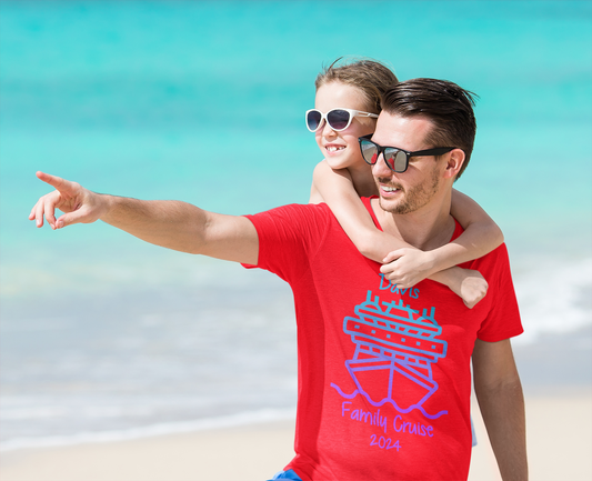 Custom Family Cruise Adventure T-Shirt | Personalized Unisex Apparel