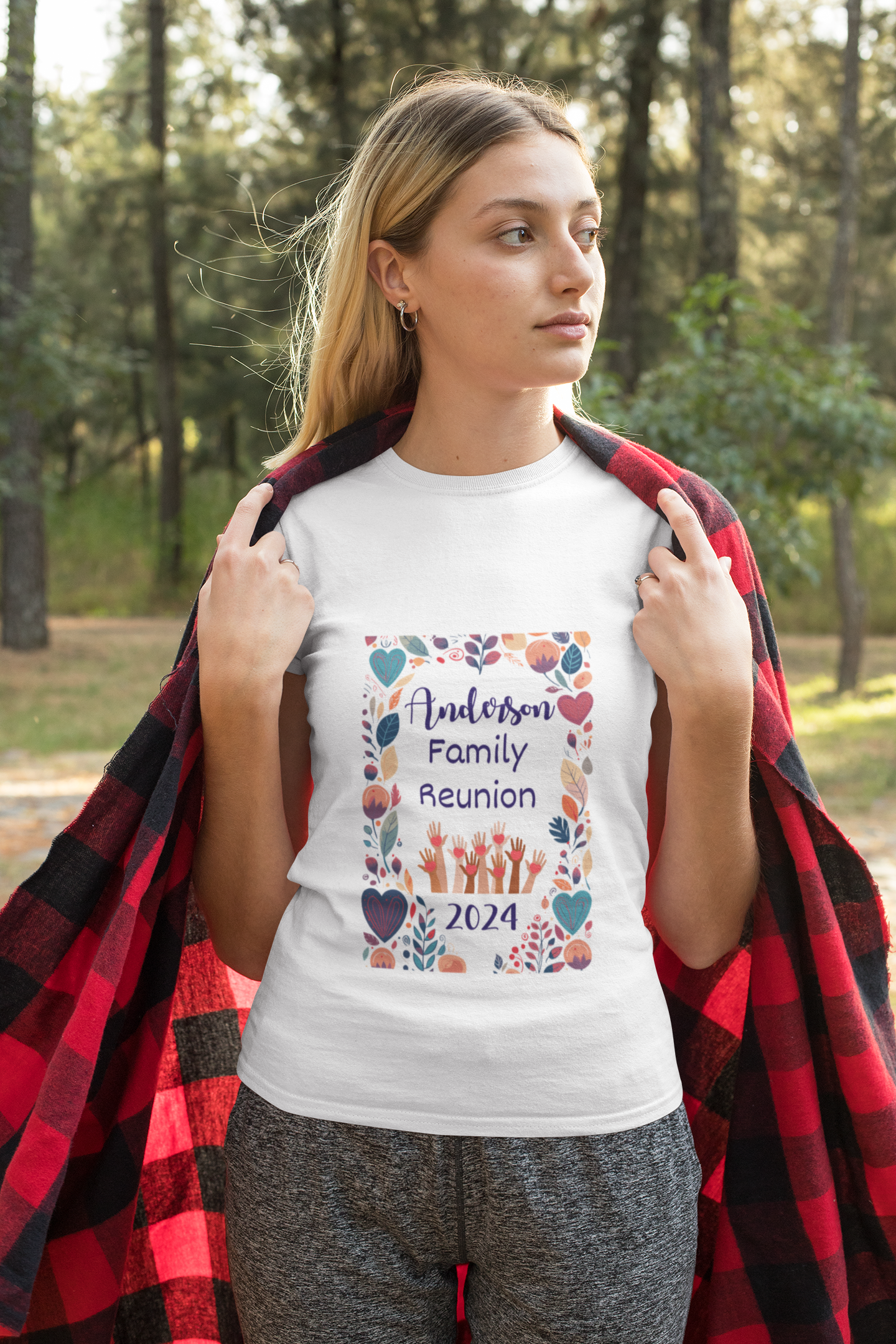 Custom "Family Bloom" Reunion T-Shirt | Personalized Apparel